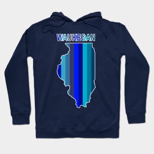 Blue Waukegan Hoodie